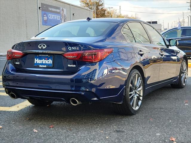 used 2021 INFINITI Q50 car, priced at $35,069