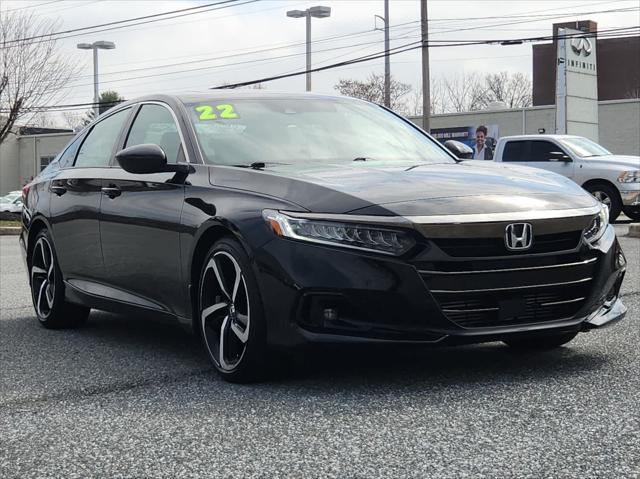 used 2022 Honda Accord car, priced at $28,598