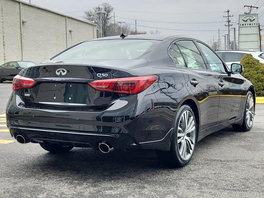 new 2024 INFINITI Q50 car, priced at $53,965