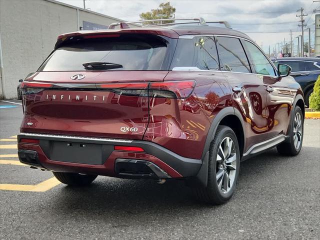 new 2025 INFINITI QX60 car, priced at $62,405