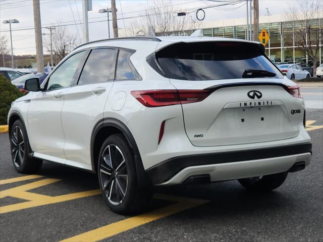 new 2025 INFINITI QX50 car, priced at $54,170