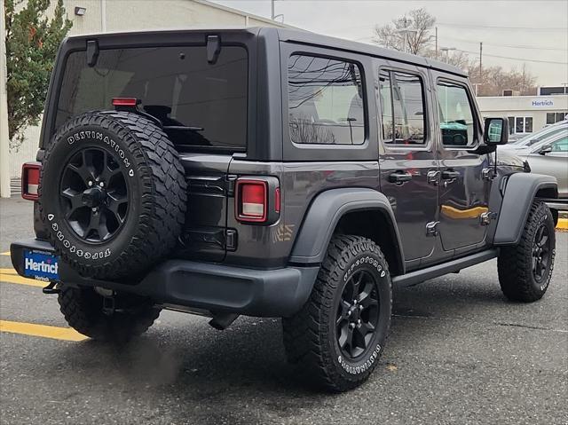 used 2021 Jeep Wrangler car, priced at $28,599