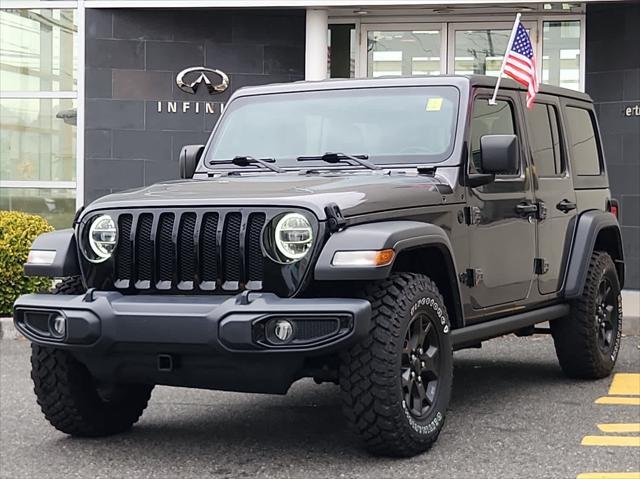 used 2021 Jeep Wrangler car, priced at $28,599