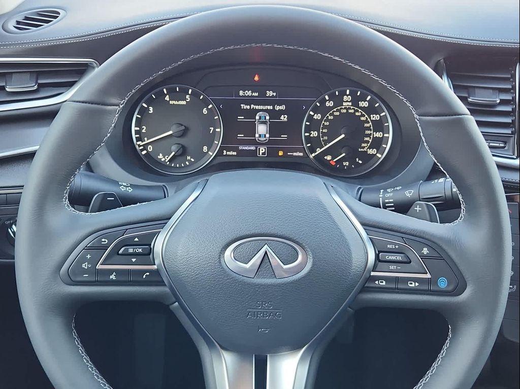 new 2025 INFINITI QX50 car, priced at $42,843