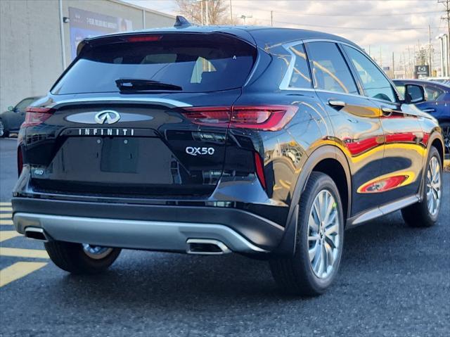 new 2025 INFINITI QX50 car, priced at $44,585