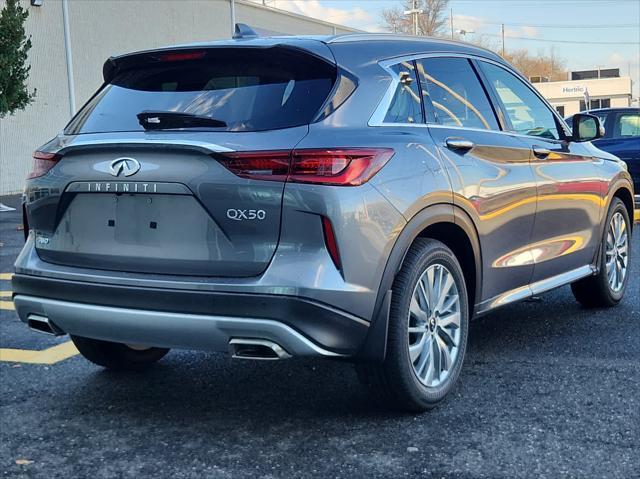 new 2025 INFINITI QX50 car, priced at $49,270