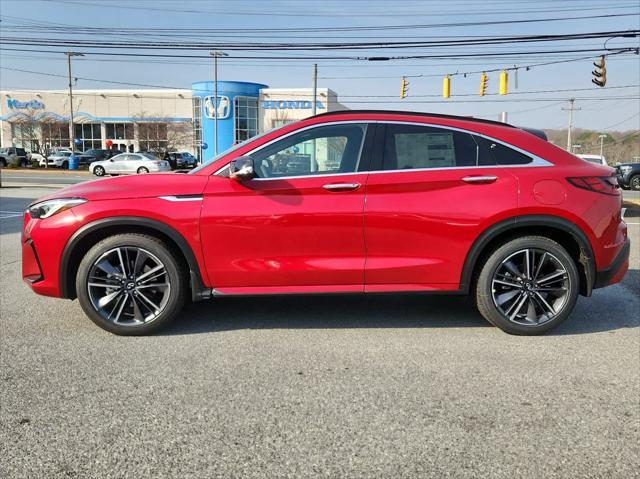 new 2025 INFINITI QX55 car, priced at $58,080