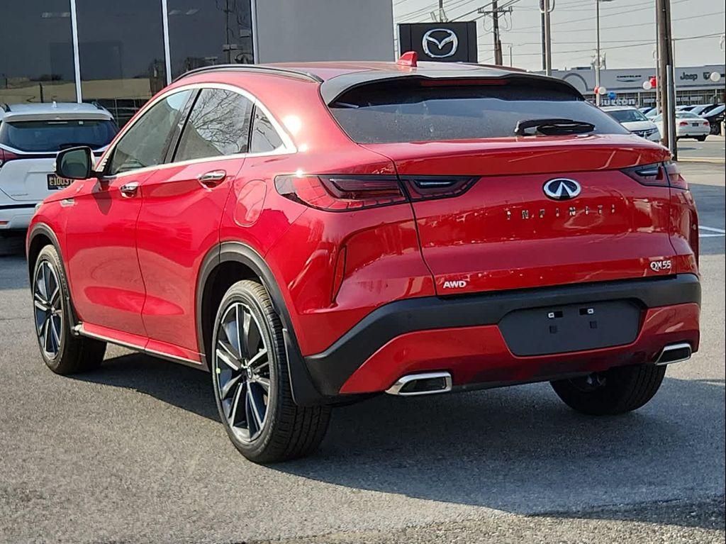 new 2025 INFINITI QX55 car, priced at $55,767