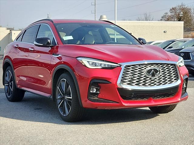 new 2025 INFINITI QX55 car, priced at $58,080