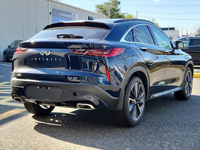 new 2025 INFINITI QX55 car, priced at $52,085