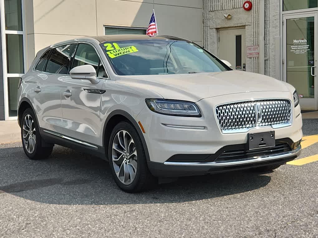 used 2021 Lincoln Nautilus car, priced at $31,964