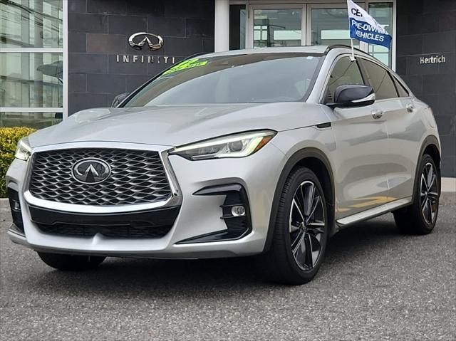 used 2022 INFINITI QX55 car, priced at $31,777