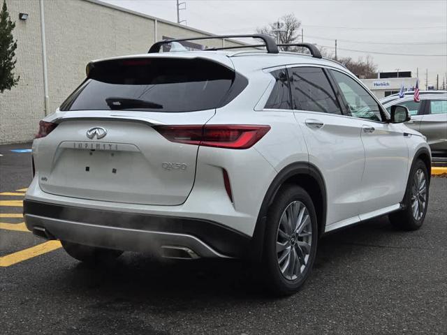 new 2025 INFINITI QX50 car, priced at $50,570