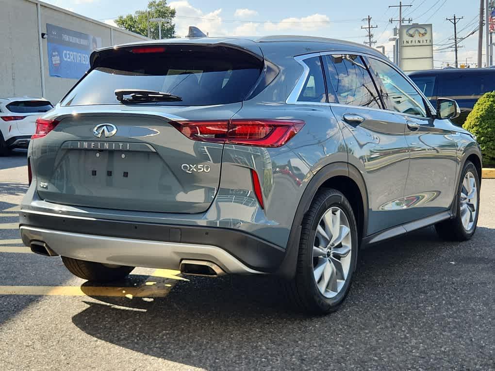 used 2022 INFINITI QX50 car, priced at $29,999