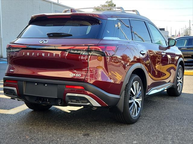 new 2025 INFINITI QX60 car, priced at $66,515