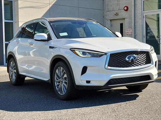 new 2025 INFINITI QX50 car, priced at $49,545