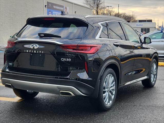 new 2025 INFINITI QX50 car, priced at $49,270