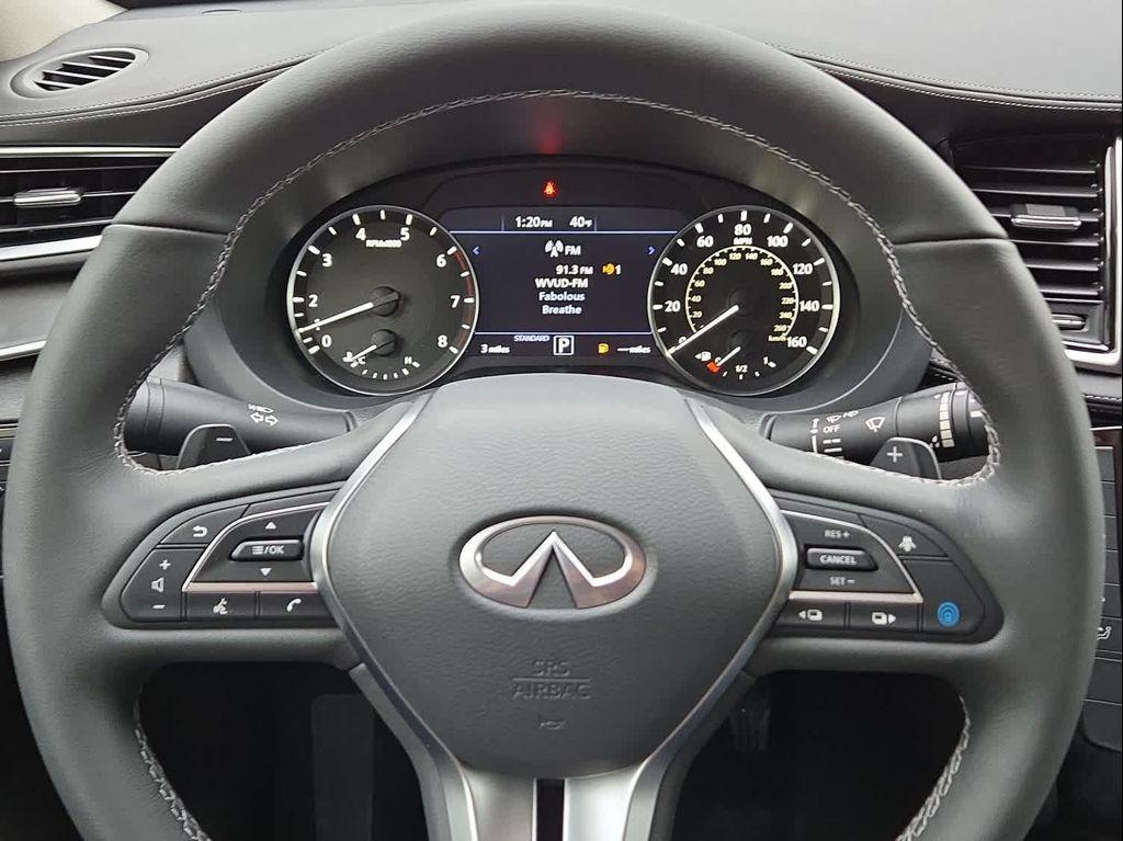 new 2025 INFINITI QX50 car, priced at $42,843