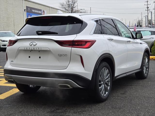 new 2025 INFINITI QX50 car, priced at $44,585