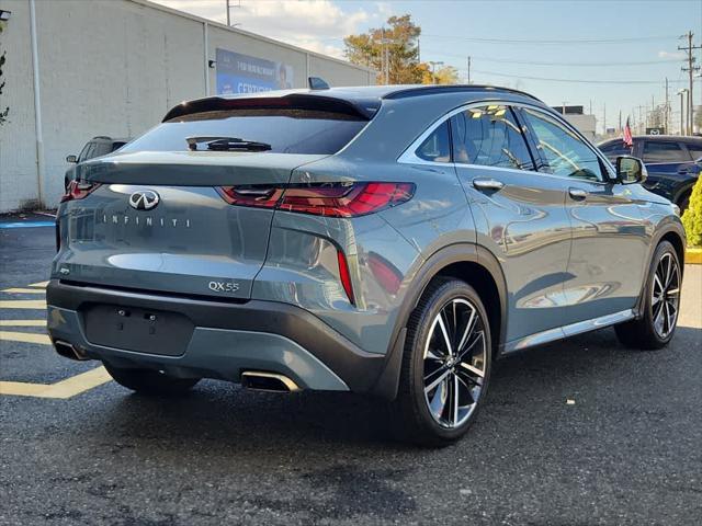 used 2022 INFINITI QX55 car, priced at $37,664