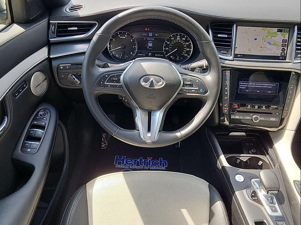 used 2023 INFINITI QX55 car, priced at $36,504