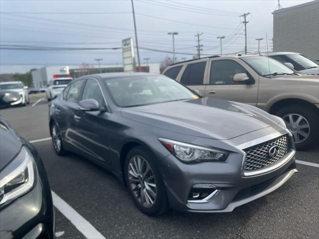 used 2022 INFINITI Q50 car, priced at $31,995
