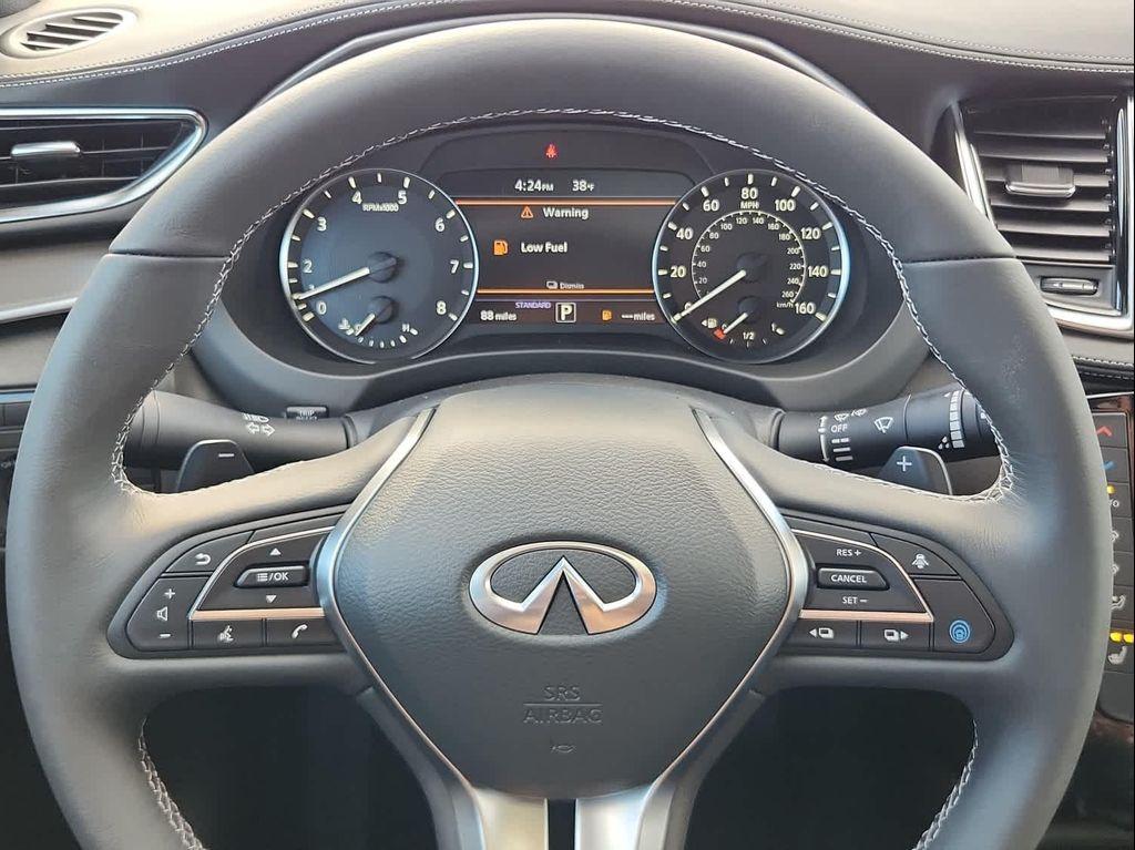 new 2025 INFINITI QX55 car, priced at $50,587