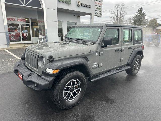 used 2021 Jeep Wrangler Unlimited car, priced at $25,973