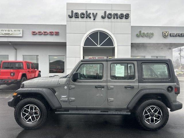 used 2021 Jeep Wrangler Unlimited car, priced at $25,973