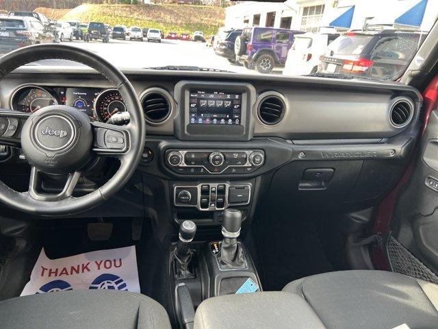 used 2021 Jeep Wrangler Unlimited car, priced at $28,982