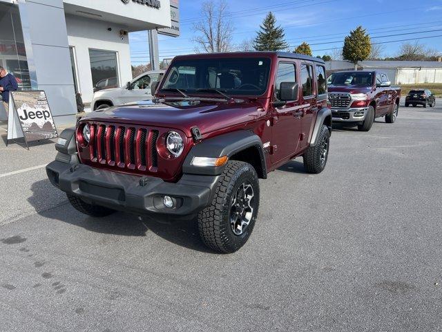 used 2021 Jeep Wrangler Unlimited car, priced at $28,982
