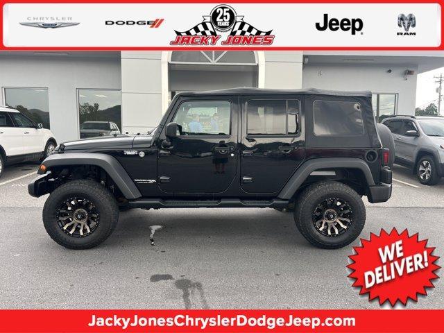used 2018 Jeep Wrangler JK Unlimited car, priced at $19,900