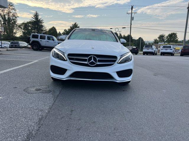 used 2018 Mercedes-Benz C-Class car, priced at $27,900