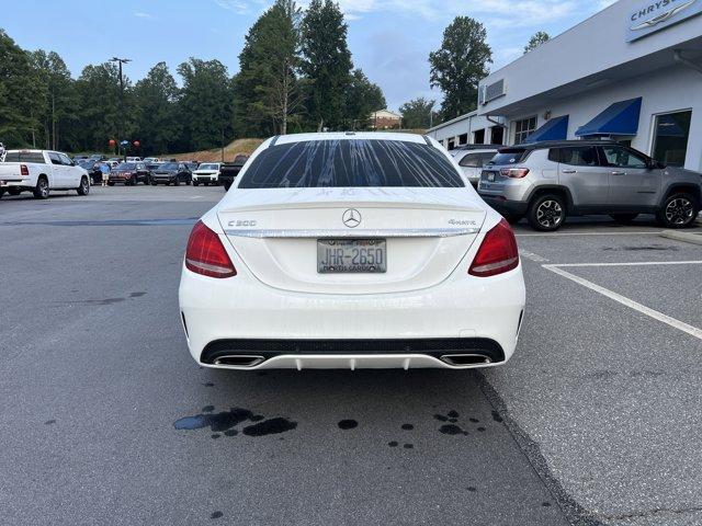 used 2018 Mercedes-Benz C-Class car, priced at $27,900