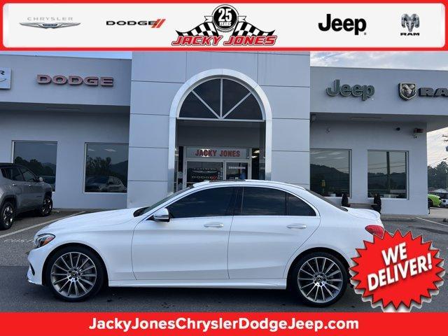 used 2018 Mercedes-Benz C-Class car, priced at $27,900