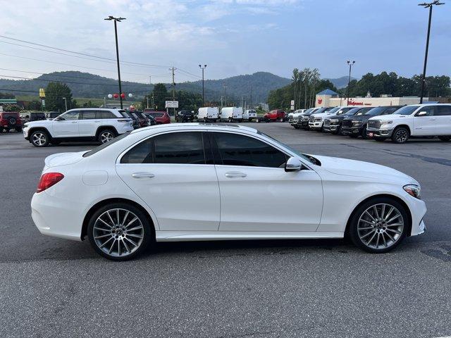 used 2018 Mercedes-Benz C-Class car, priced at $27,900