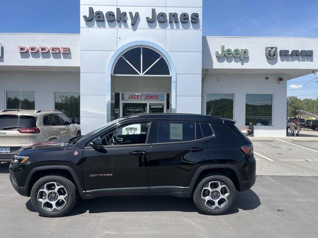 used 2022 Jeep Compass car, priced at $27,449