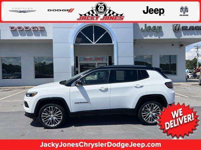 used 2022 Jeep Compass car, priced at $27,900