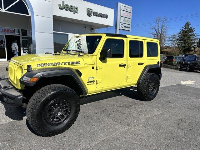 used 2022 Jeep Wrangler Unlimited car, priced at $52,960