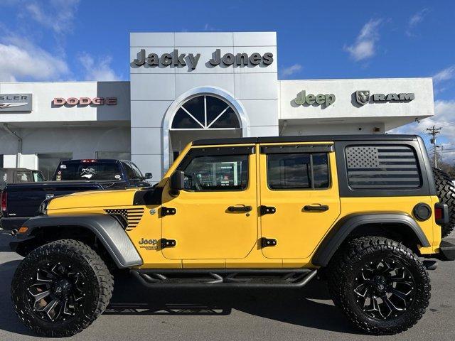 used 2019 Jeep Wrangler Unlimited car, priced at $23,973