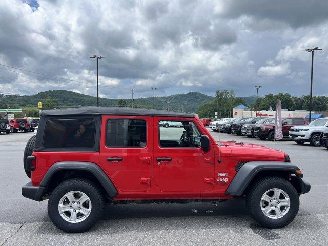 used 2018 Jeep Wrangler Unlimited car, priced at $21,900