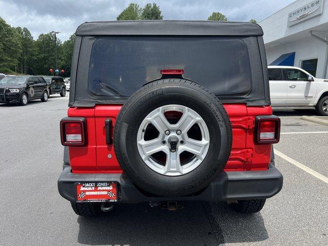 used 2018 Jeep Wrangler Unlimited car, priced at $21,900