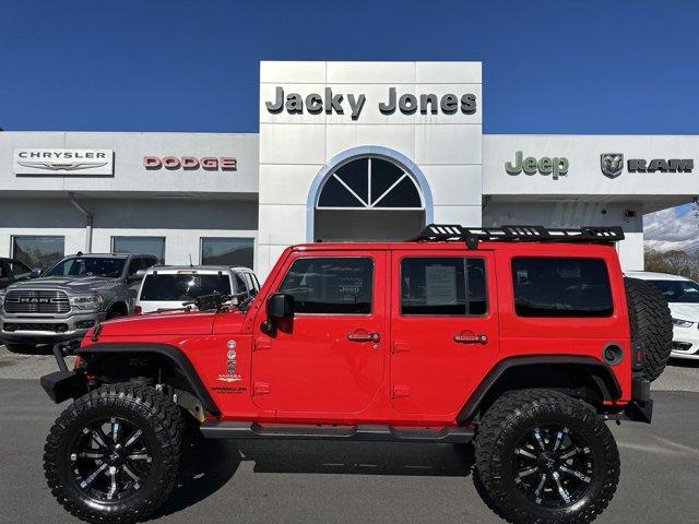 used 2015 Jeep Wrangler Unlimited car, priced at $22,953