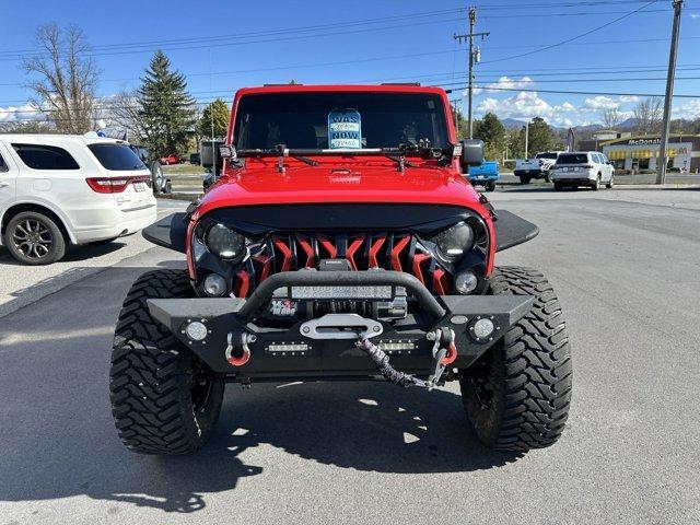 used 2015 Jeep Wrangler Unlimited car, priced at $22,953