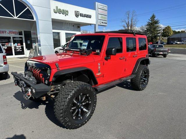 used 2015 Jeep Wrangler Unlimited car, priced at $24,953