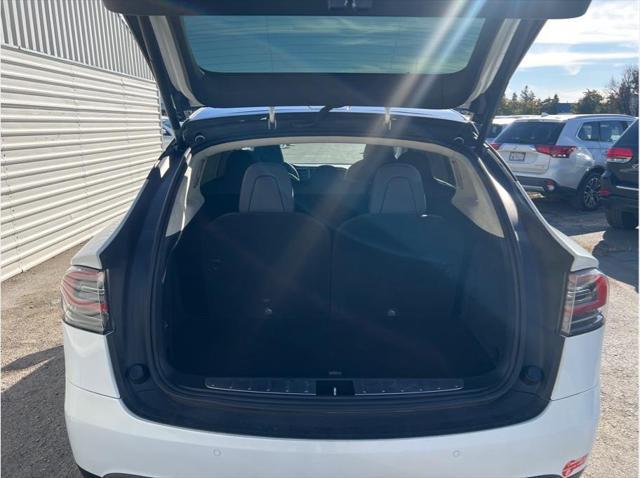 used 2017 Tesla Model X car, priced at $31,497