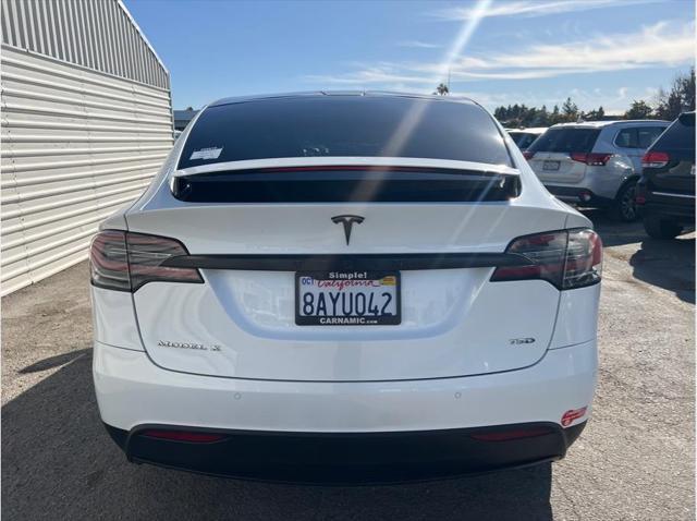 used 2017 Tesla Model X car, priced at $31,497