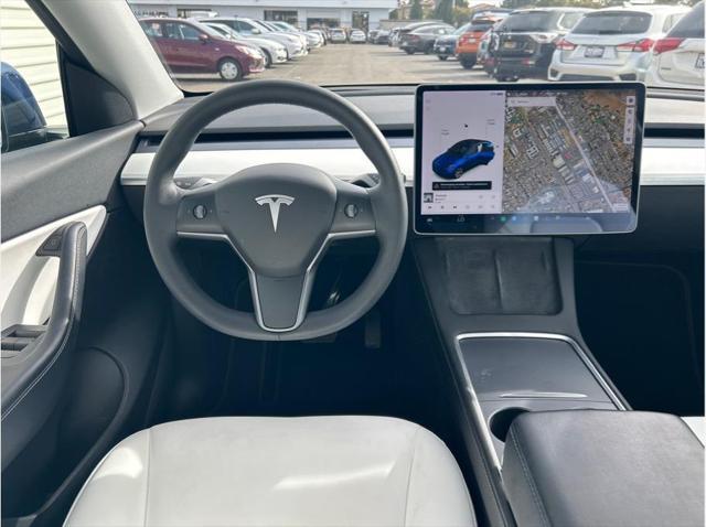 used 2021 Tesla Model Y car, priced at $34,997