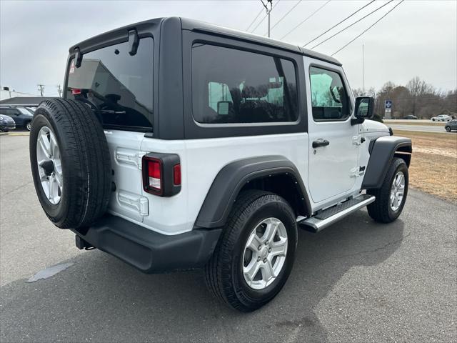 used 2021 Jeep Wrangler car, priced at $27,397