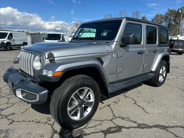 used 2020 Jeep Wrangler Unlimited car, priced at $29,487